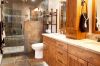 Custom bathroom cabinetry