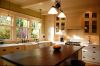 Traditional inviting kitchen with custom cupboards